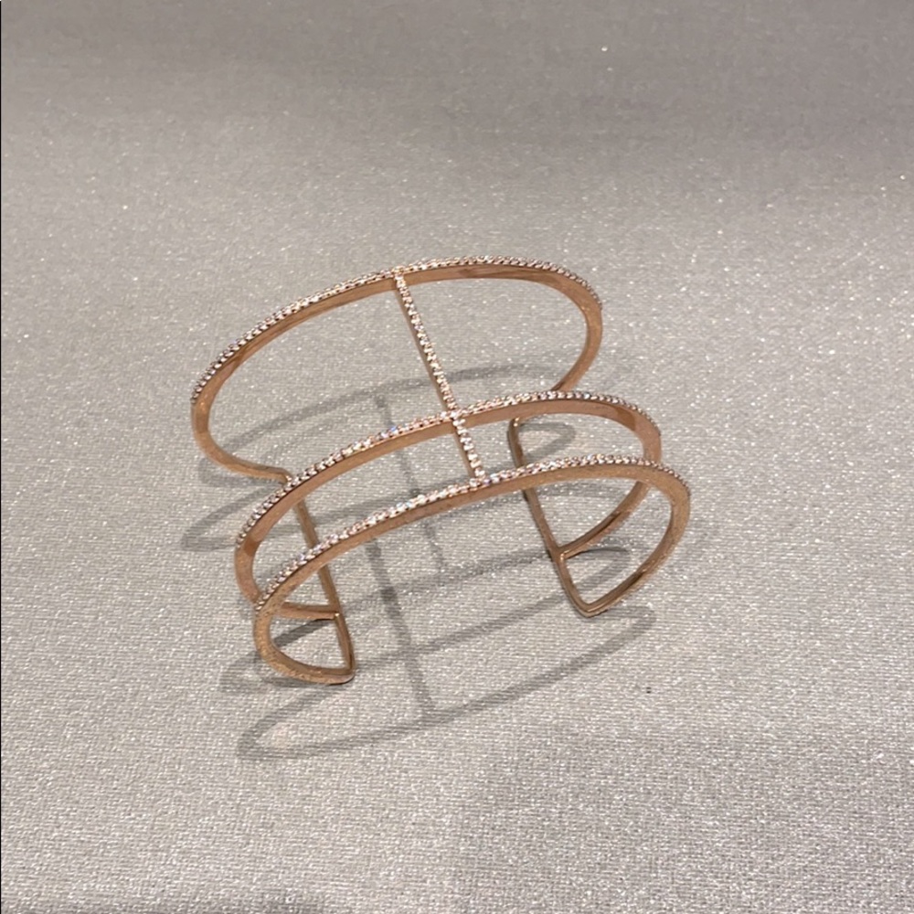 APM Monaco rose gold bangle